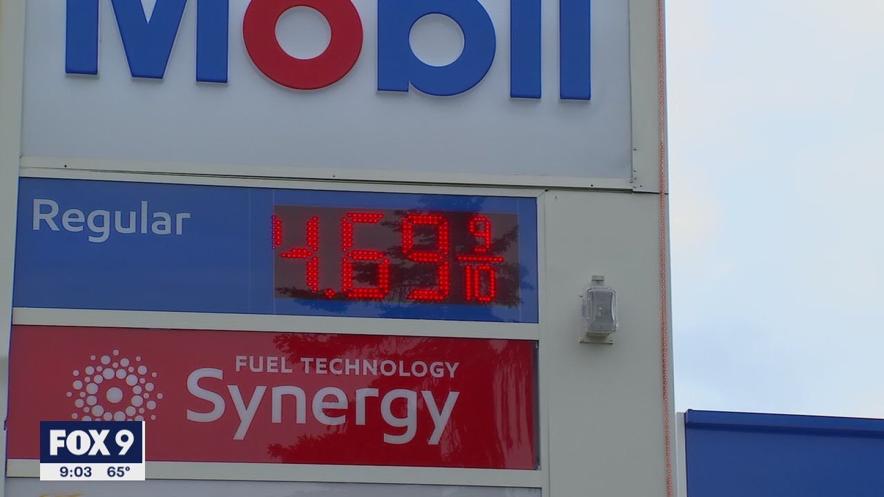Gas prices in Minnesota jump 35 cents in a week - YouTube