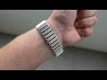 This is THE BEST hot summer bracelet EVER....the watch is cool too..PRAESIDUS A11 TYPE 44 review!!