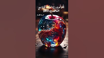 *تَرَىٰ أَعْيُنَهُمْ تَفِيضُ مِنَ الدَّمْعِ* الشريم* سورة المائدة الآية 83-84