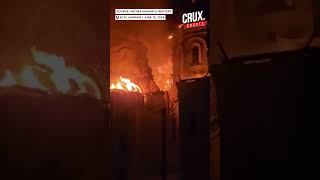Fire Engulfs Kyiv’s UNESCO Pechersk Lavra After Russian Strike; Monastery Hit