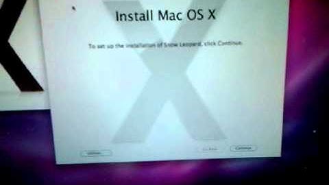 Problem installing Snow Leopard on MacBook Pro 15" (Mid 2010 model)