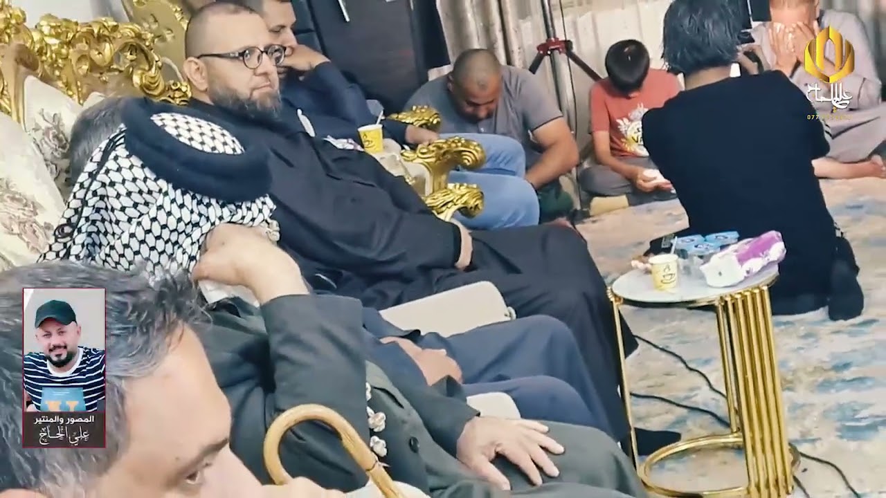 الحاج مالك والملا علي الدراجي نعي للأب