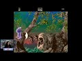 Awesome reaction to seeing the Beautiful Amiga Game Agony for the first time on Twitch