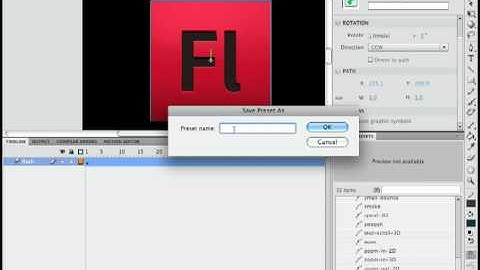 Advanced Motion Editor and Presets