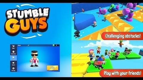 Stumble Guy‪s‬ - Gameplay Walkthrough Part 4 - First Win (iOS, Android)