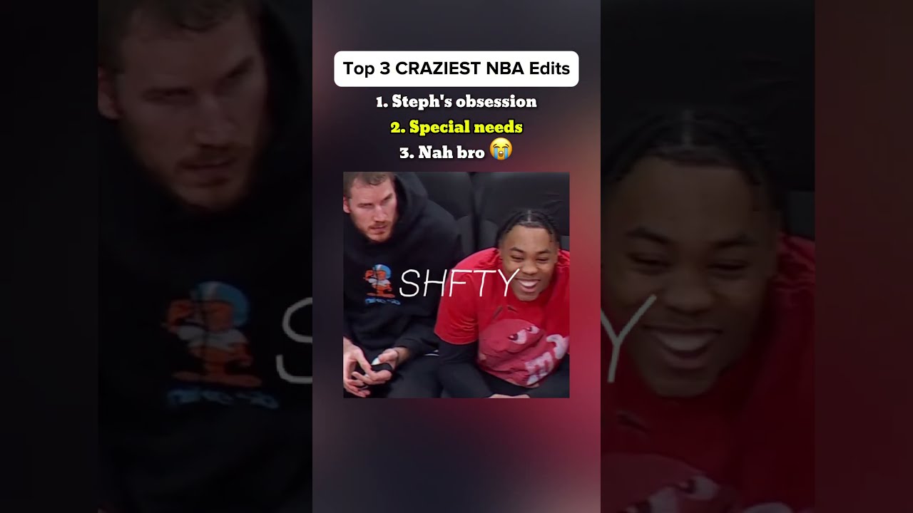 Top 3 CRAZIEST NBA Edits Nba Basketball