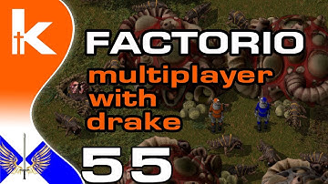 Factorio 0.16 Multiplayer | Belts and Biters with Drake | Ep 55