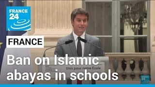 France To Ban Wearing Islamic Abayas In Schools France 24 English