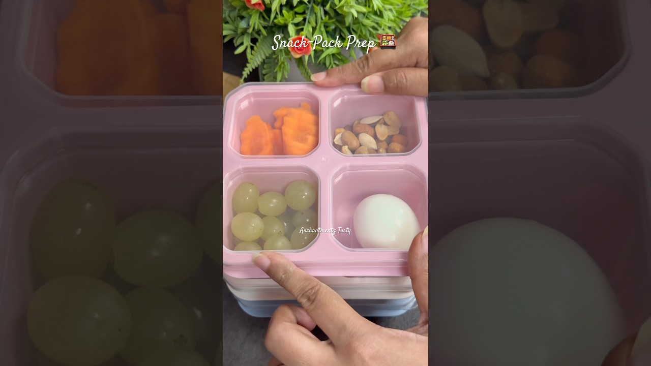 Snack-Pack Prep 🍱🥡 #snackpack #healthysnacks  #anchantmentztasty #snacks