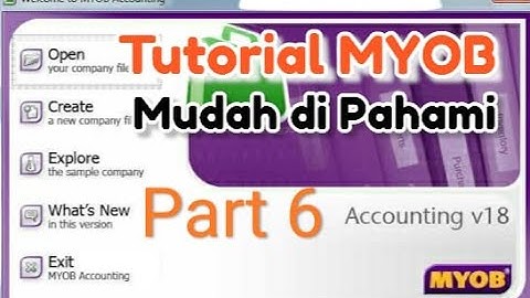 Tutorial MYOB Part 6 | Cara Setting Pajak