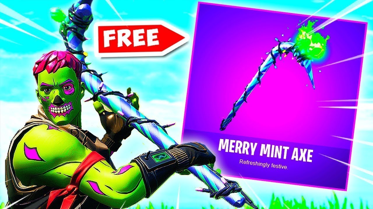 Fortnite : comment se procurer la pioche Bonbon Festif / Merry Mint ?