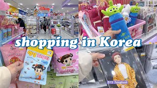 shopping in korea vlog 🇰🇷 biggest daiso in Seoul 🤩 cute accessories haul, snacks & more