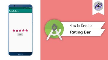How to Create Rating Bar in Android Studio | RatingBar | Android Coding