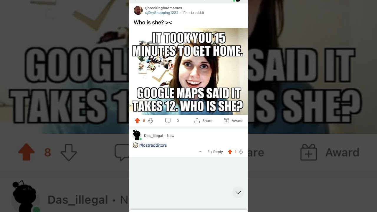 Google maps is breaking bad