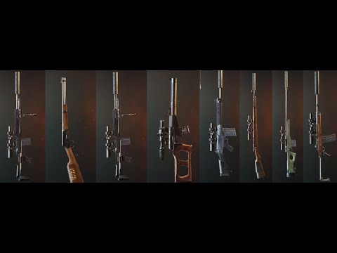 PUBG Mobile all Snipers and DMR(s) comparison ||WEB GAMER||