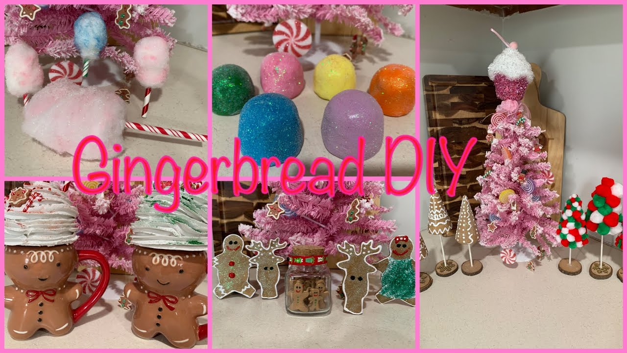 DIY Gingerbread House Decorations and Gum Drops