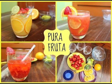 Video: Postre De Frutas Con Agua Con Gas