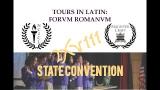 Tours in Latin: Forum Romanum - 68th NCJCL Convention - 2019