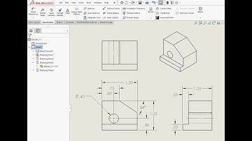 Detailed Dimension Drawing Using SolidWorks 2018