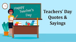 Heart Touching Teachers Day Quotes | Teachers day Wishes Status, Caption | Happy Teachers Day Images