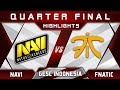 NaVi vs Fnatic [EPIC] GESC Indonesia 2018 Minor Highlights Dota 2