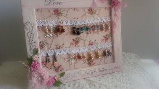 Shabby Chic Altered Frame