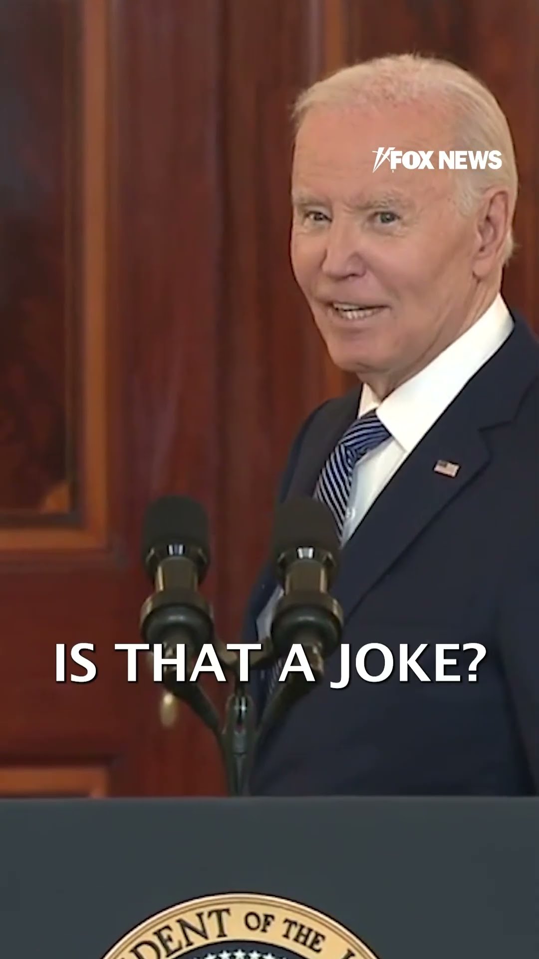 Biden balks when asked if Trump deserves credit for cease-fire deal