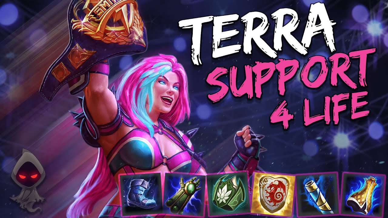 Terra SUPPORT: HOW TO SAVE TEAMMATES 101!! - SMITE
