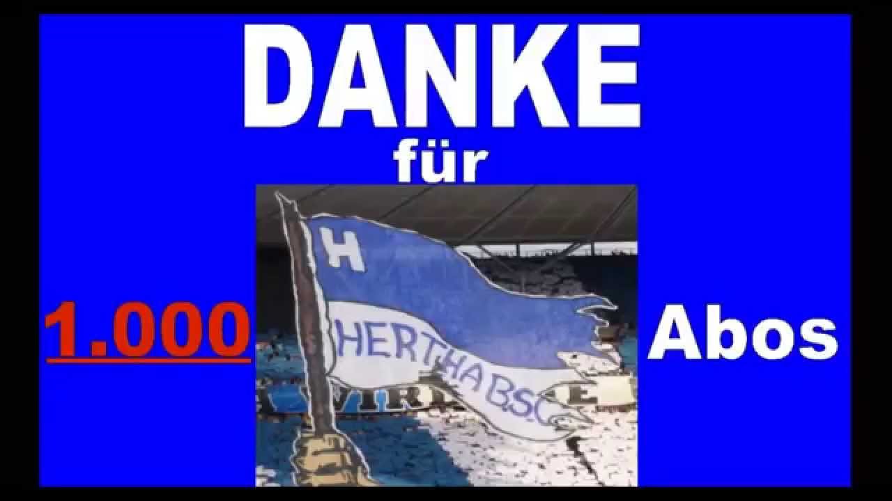 DANKE FÜR 1.000 ABOS !!!