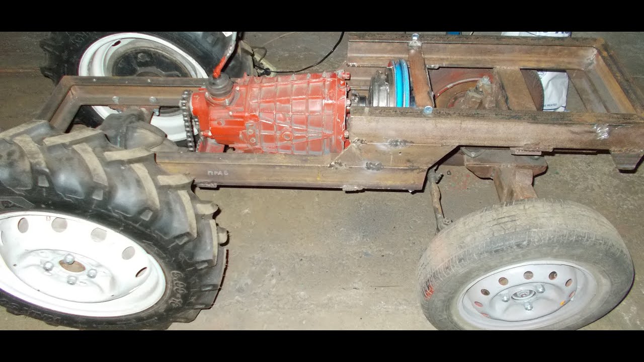 Автомобильное сцепление с оки на минитрактор классика. - YouTube