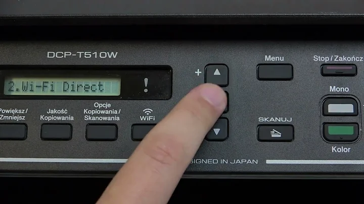 BROTHER DCP-T510W – Manage WiFi-Direct Settings
