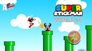 Super Stick Run - World 2-1 / Gameplay Walkthrough (Android, iOS) screenshot 4