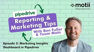 How to set up your Pipedrive Marketing Insights Dashboard