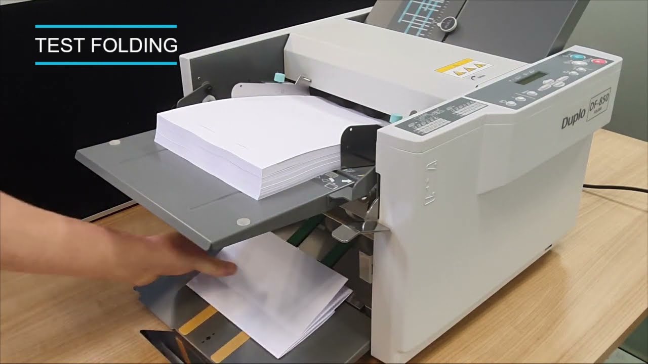 Duplo DF-850 - YouTube