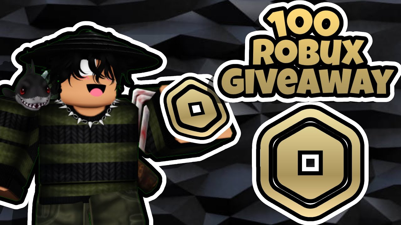 100 Robux Giveaway! 