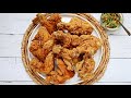 FRIED CHICKEN w/ PEPPER DIP: My Go-To Fried Chicken Recipe [Crispy & Delicious]