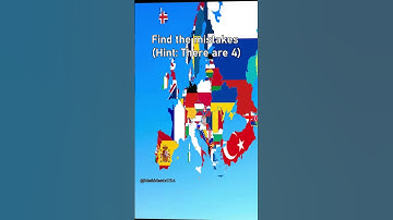 Find the Mistakes in the Map! (Which Flags Are Wrong?) #mathmatrix#maps #europe #tricky