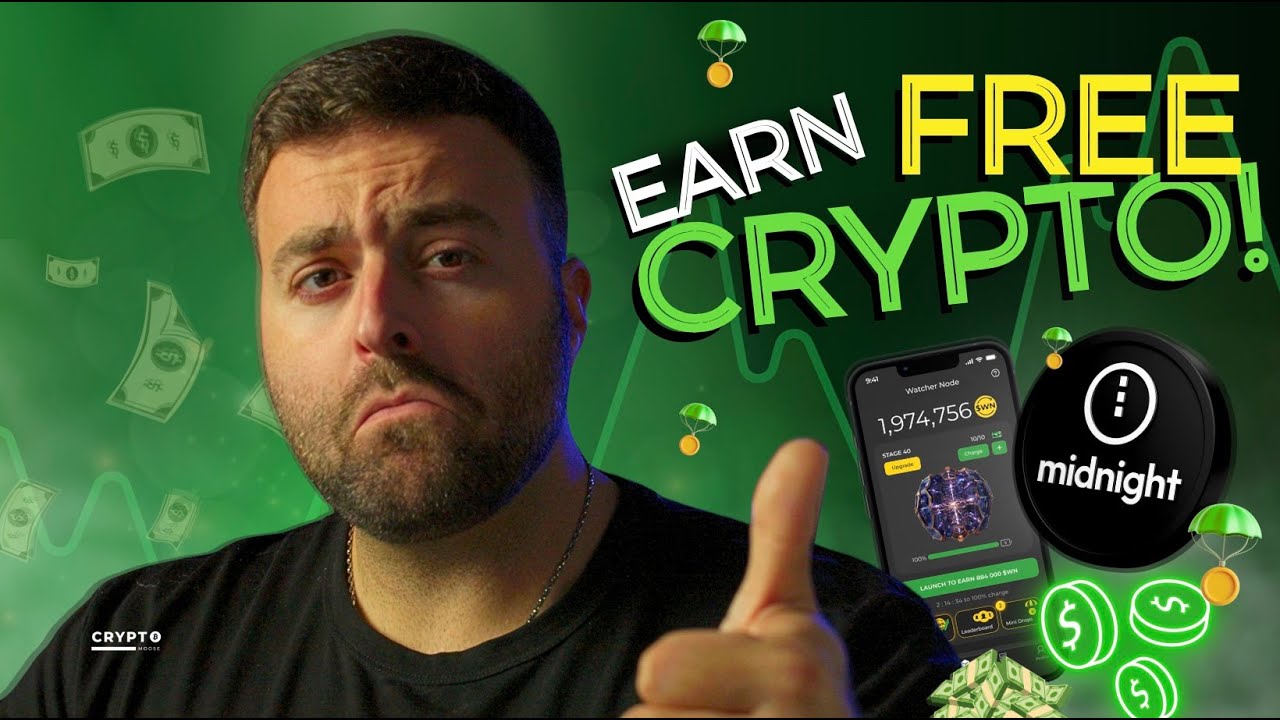 EARN FREE CRYPTO! 🚀 How to Get Midnight & DeNet Tokens FAST!