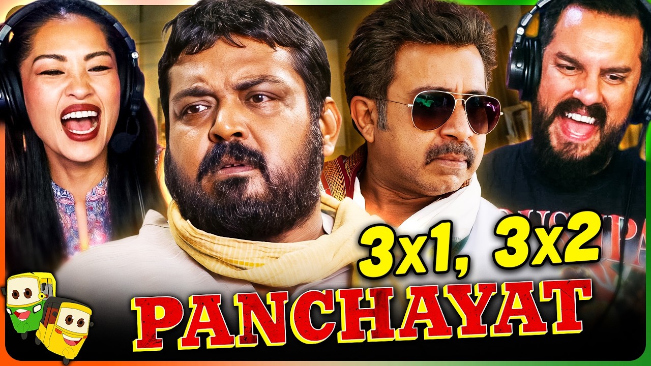 PANCHAYAT 3x1 & 3x2 Reaction! | Jitendra Kumar | Raghuvir Yadav | Neena Gupta