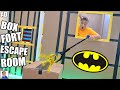 ULTIMATE LEGO Batman Boxfort Escape Room!!