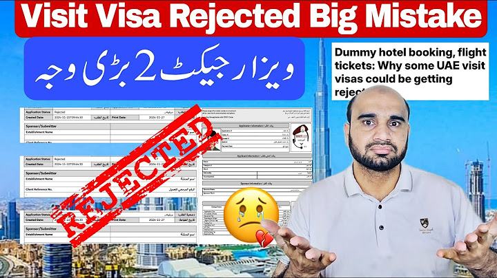 Dummy hotel booking, flight tickets: Why some UAE visit visas could be getting rejected