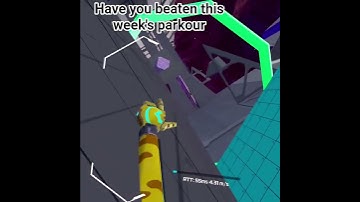 week 19 parkour in Orion drift #oriondrift     #oriondriftvr #vr#quest 3