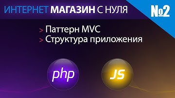 Интернет магазин с нуля на php Выпуск №2 паттерн MVC и структура приложения