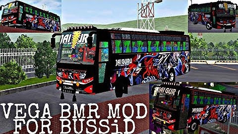 VEGA BMR MOD FOR BUSSID POLI MOD 🔥🔥🤓🥳🥳🤩