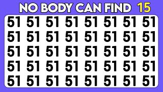Find The Odd One Out | Test Your Observation Skills Accuracy | Number and Letter Brain Edition. 