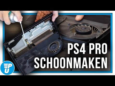 PlayStation 4 Pro schoonmaken: hoe doe je dat?