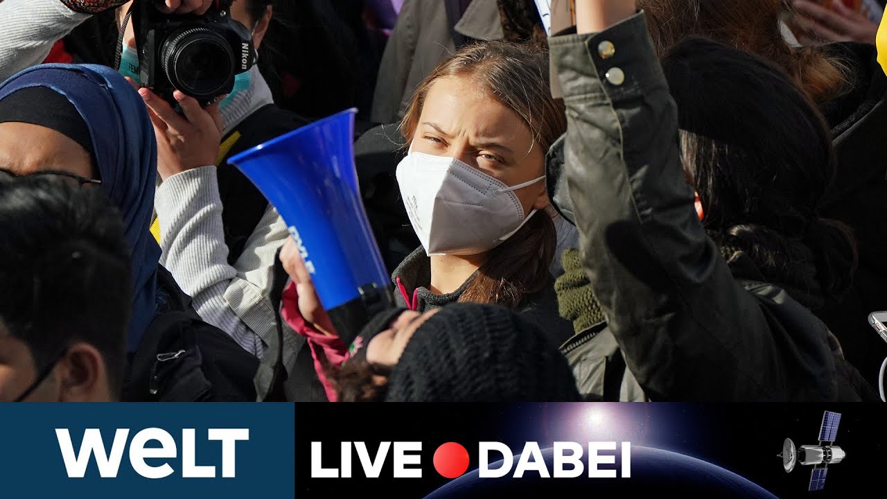 FRIDAYS FOR FUTURE: Greta Thunberg in Glasgow - Klimaaktivisten mischen ...