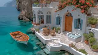 Dreamy Mediterranean Vibes 🎶 Soothing Music & Romantic Italian Coastal Serenity 4K