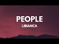 Libianca - People (sped up reverb) (Lyrics) Mix | Dax, Lost Frequencies, Calum Scott