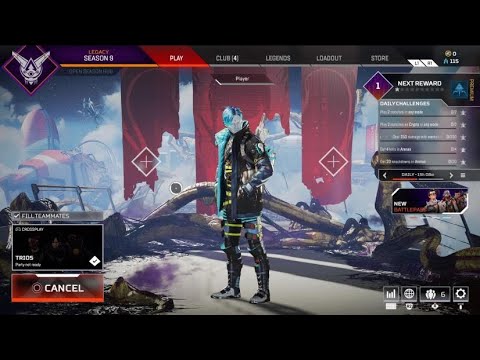 [ PS4/PS5, Xbox , NintendoSwitch] Apex Legends Cant Que [Party Not Ready] name says [PLAYER] Bug Fix